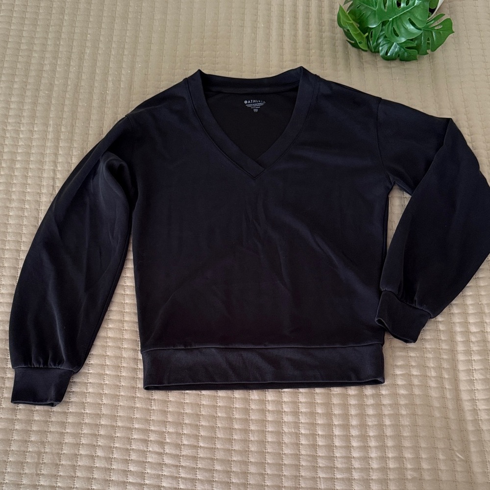 Women’s Athleta V Neck Sweater, Size XXS